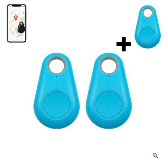 Mini Bluetooth GPS Tracker – Anti-Verlies Smart Tag voor Sleutels, Huisdieren & Bagage | Compatibel met iPhone & Android
