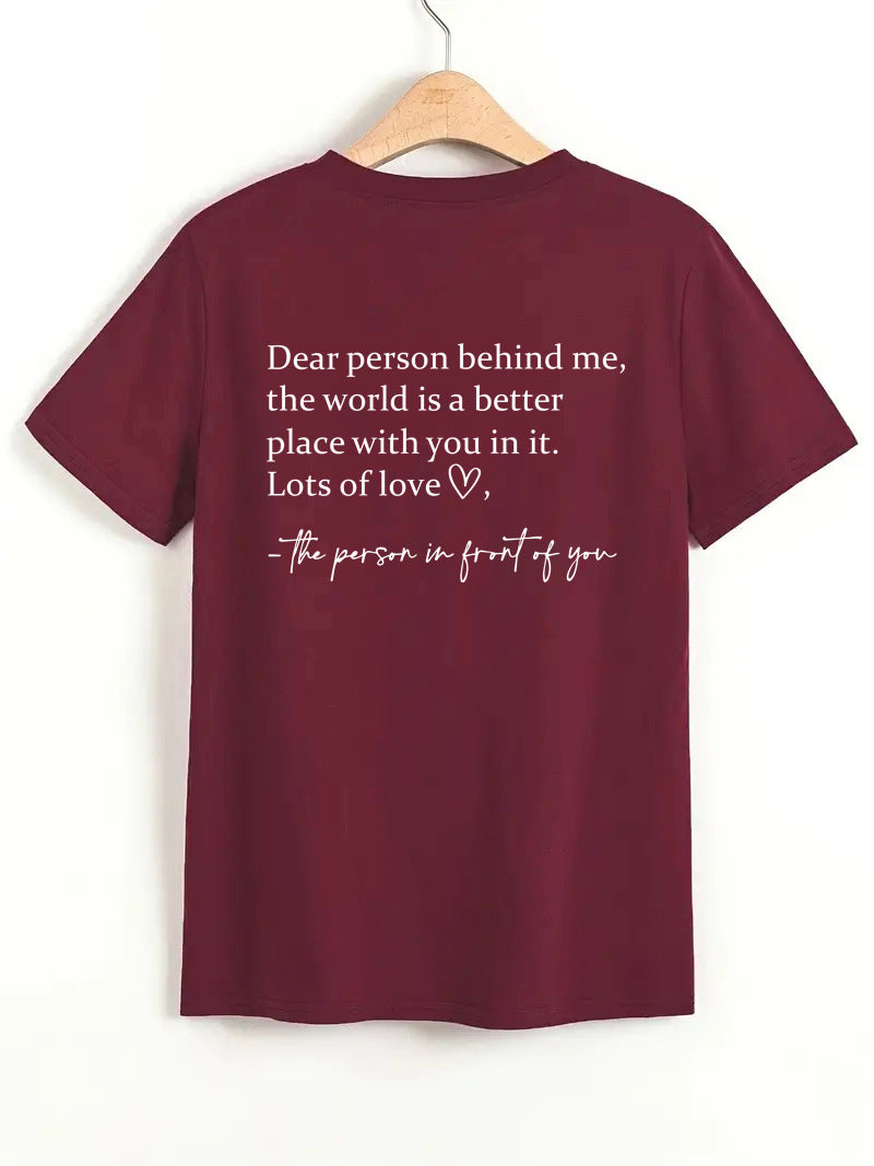 Comfortabele Casual T-shirt van Polyester | Verkrijgbaar in 12 Kleuren